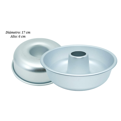 MOLDE ALUM BUNDT 17X6CM PAN000173