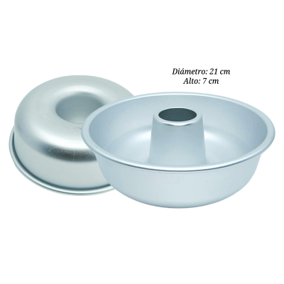 MOLDE ALUM BUNDT 21X7CM PAN000174