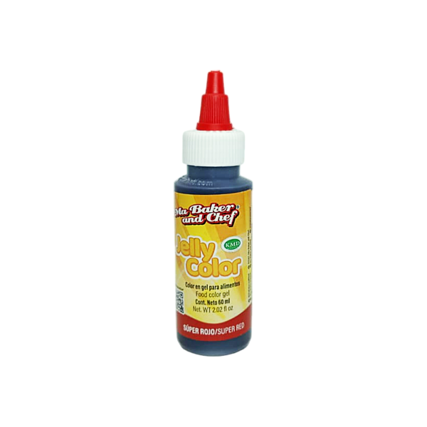 JELLY COLOR SUPER ROJO BAKER 60ML