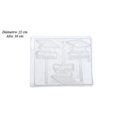 MOLDE PALETA CHOCOLATE DELGADO