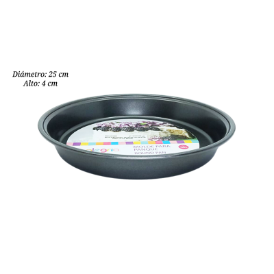 MOLDE AA REDONDO 25X4CM TOL001138