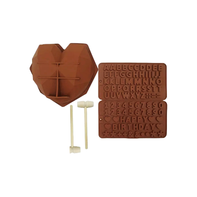 JGO MOLDE CORAZON DIAM ALFA C/MAZO 7PZ SIL001140