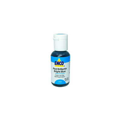 COLOR EN GEL AZUL BRILLANTE ENCO 20GR
