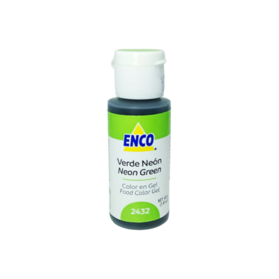 COLOR EN GEL VERDE NEON ENCO 40 GR