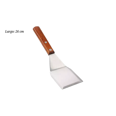 ESPATULA ANGULAR MANGO MADERA 26CM 4-2392