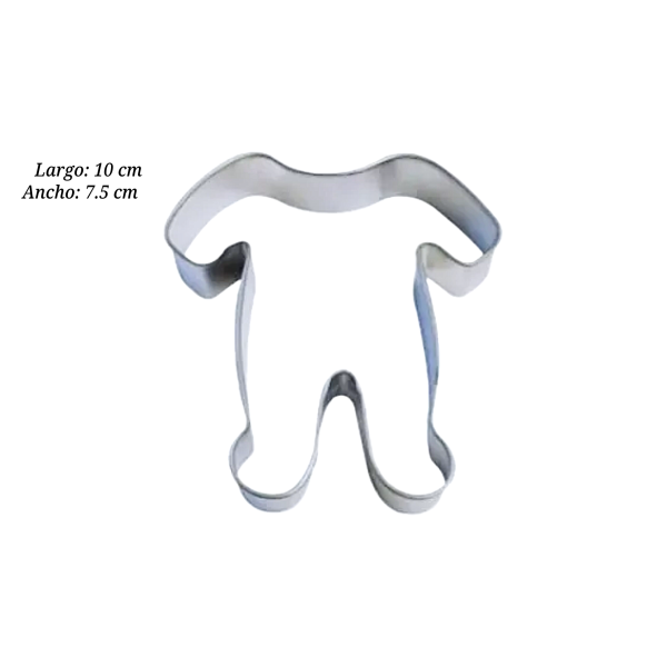 CORTADOR METAL MAMELUCO BEBE 7.5X10 CM CTR000553