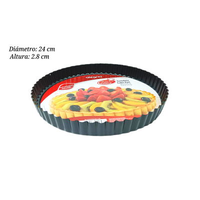 MOLDE TARTALETA AA 24X2.8 CM 1-179