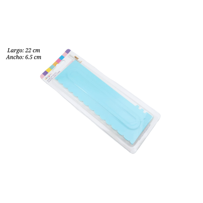 PEINE DECORATIVO PLAST DOBLE TOL001002