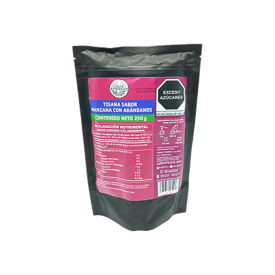 TISANA FRUTAL MANZANA C/ARANDANOS 250GR ITI-062 ETRUSCA