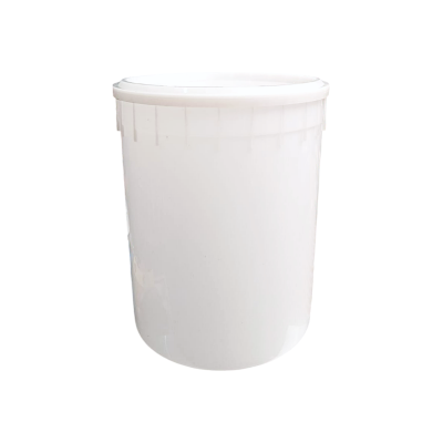 ENVASE CON TAPA REDONDO 12LT PLASTICO