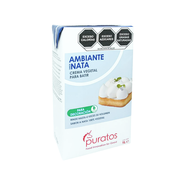 CREMA VEGETAL AMBIANTE NATA PURATOS 12X1LT