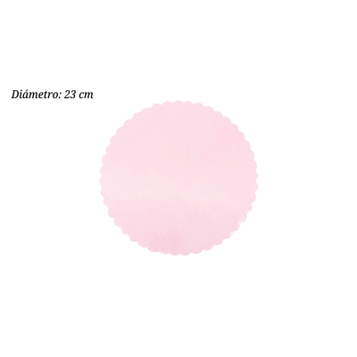 BASE ROSA 23CM ESPULGAR BRP-23