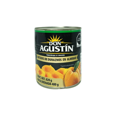 DURAZNO MITADES DON AGUSTIN 12X820GR