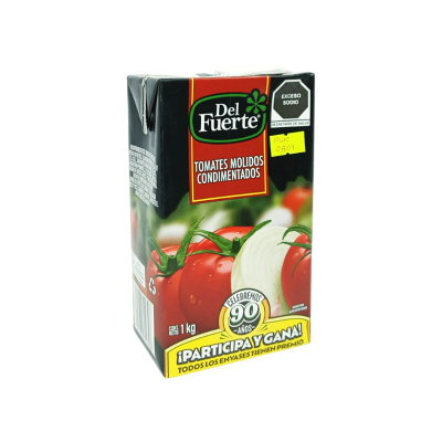 PURE DE TOMATE FUERTE CONDIMENTADO 12/1KG PURE DE TOMATE FUERTE CONDIMENTADO 12/1KG