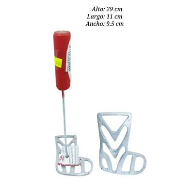 MARCADOR BUÑUELO BOTA CH 9.5X11CM ZT17