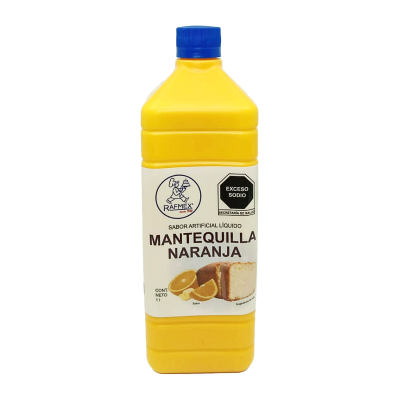 SABOR MANTEQUILLA NARANJA RAFMEX 1LT