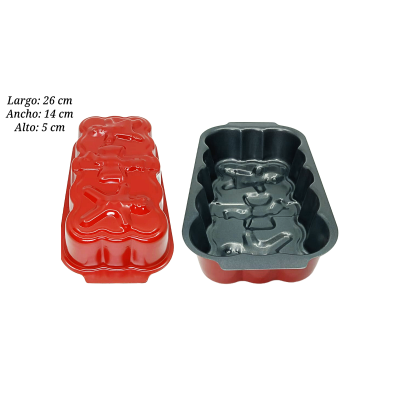 MOLDE MUÑECOS JENGIBRE 26X14 CM 5-5184