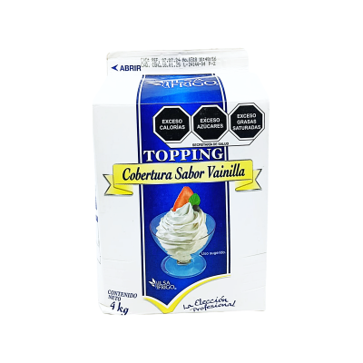 MAXICREAM SABOR VAINILLA 4X4KG ILSA