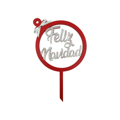 CAKETOPPER VARIOS MOD GRANDE NAVIDEÑO