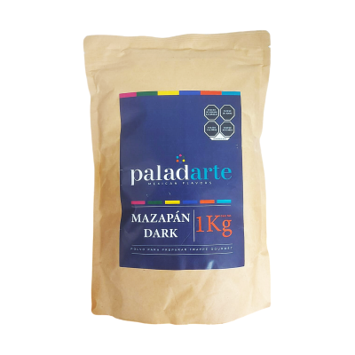 MAZAPAN DARK EN POLVO PALADARTE 1KG