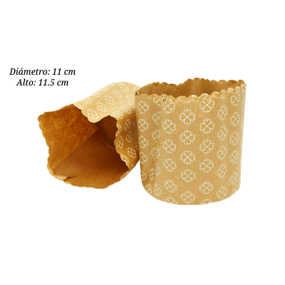 MOLDE PANETTONE 11 CM PD500 EXITO CJ180PZ