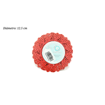 BLONDA NUM 5 ROJA 100PZ PATROSA