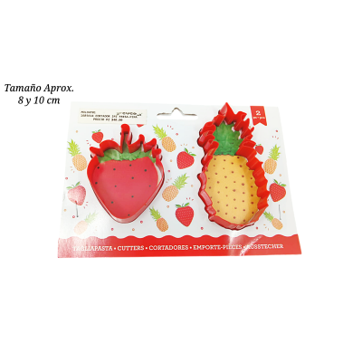 CORTADOR 2PZ FRESA-PIÑA 1685614