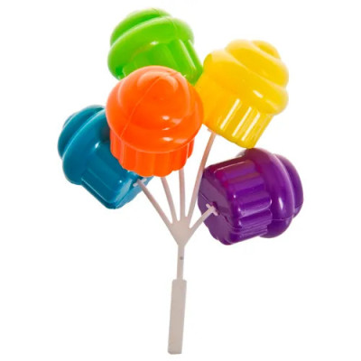 RACIMO DE PANQUECITOS MULTICOLOR 4-0943