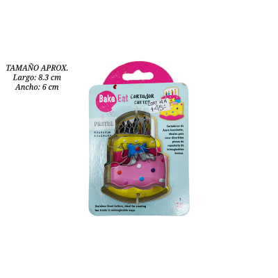 CORTADOR AINOX PASTEL 8.3X6CM CTR00000094