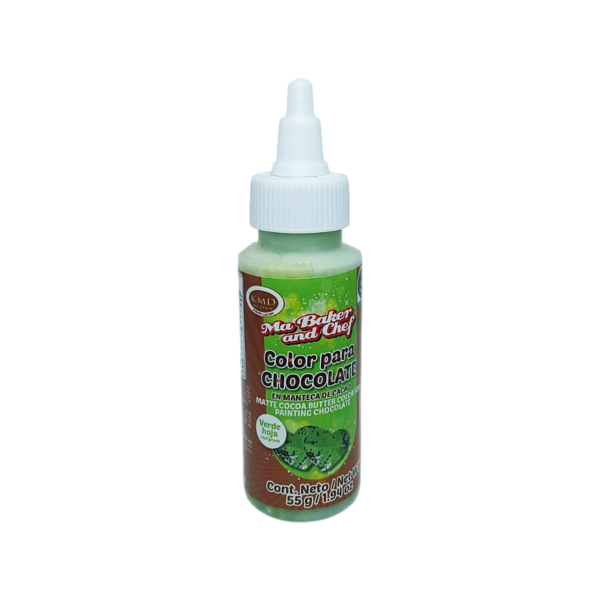 COLOR PARA CHOCOLATE VERDE HOJA BAKER 55GR