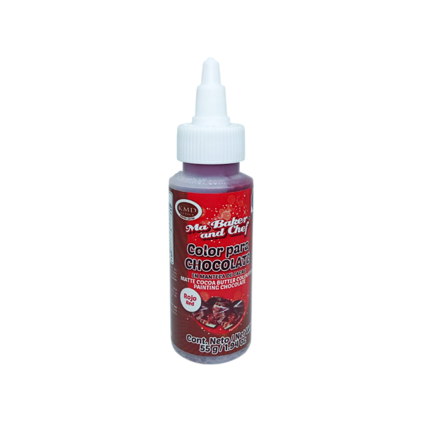 COLOR PARA CHOCOLATE ROJO BAKER 55GR