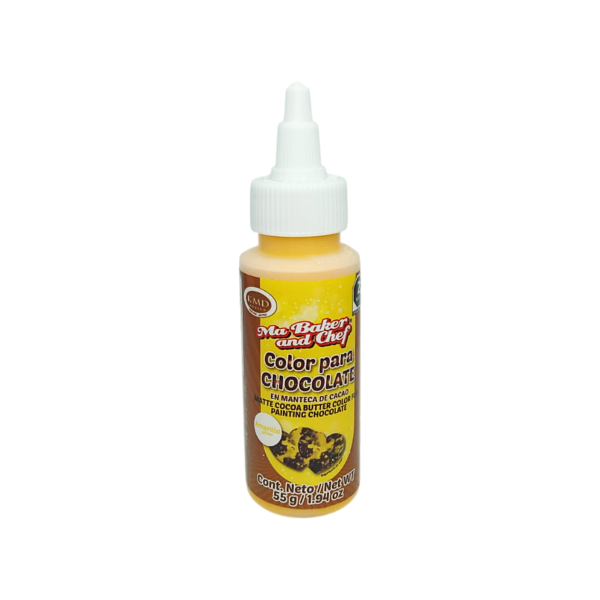 COLOR PARA CHOCOLATE AMARILLO BAKER 55GR