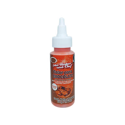 COLOR NARANJA CHOCO BAKER 55GR