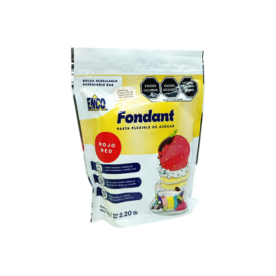 FONDANT ROJO ENCO 1KG