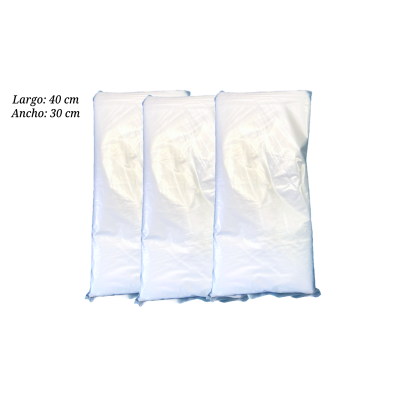 BOLSA TRANSPARENTE 30X40