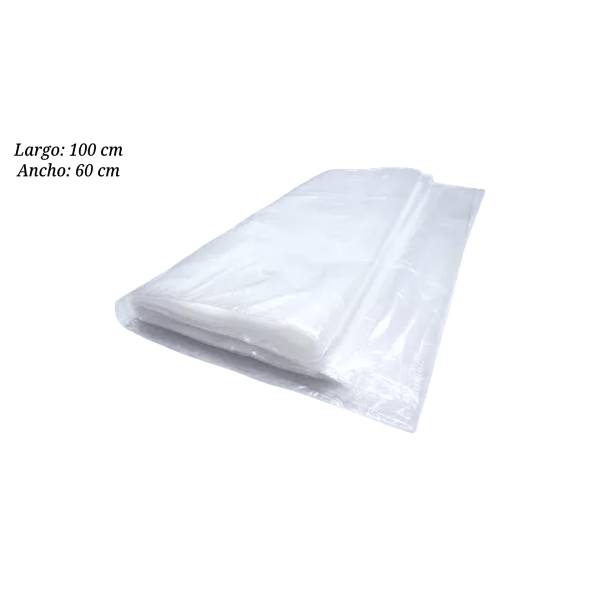 BOLSA TRANSPARENTE 60X100