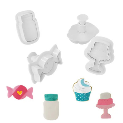 JGO CORTADOR EYECTOR DULCE CUPCAKE TOL00000076