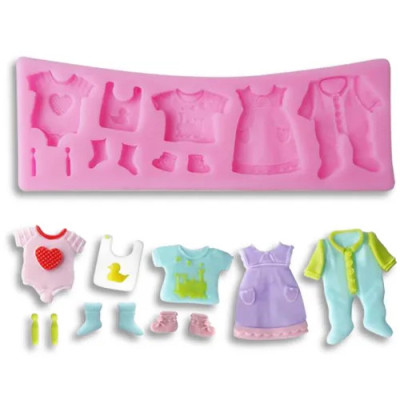 MOLDE SILICON ROPITA BEBE 4-2801