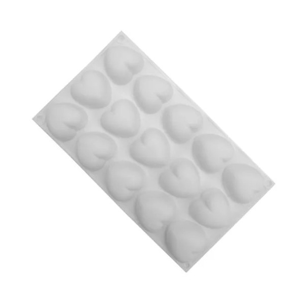 MOLDE SILI CORAZON BOLA 15CV SIL001183