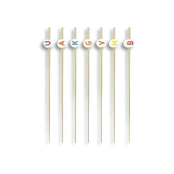PALILLO BOTANERO DECO LETRAS PQ100PZ 52-522