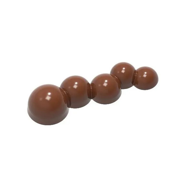 MOLDE PLAST P/CHOCO BARRA DE BURBUJAS 7 CAV. OTS000124