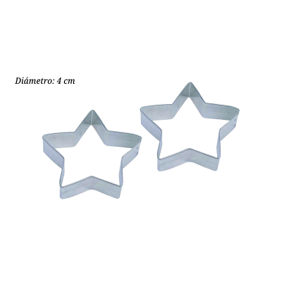 CORTADOR DE GALLETA ESTRELLA AINOX