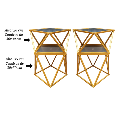 BASE PARA PASTEL SET GEO 4
