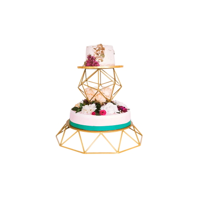 SET DIAMANTE ORO O CROMADO MARBADE CON 2 BASES