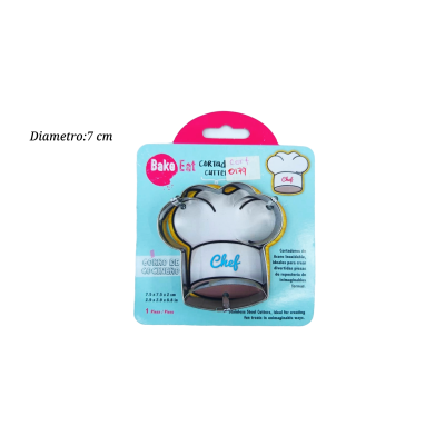 CORTADOR AINOX GORRO COCINERO CTR0000023