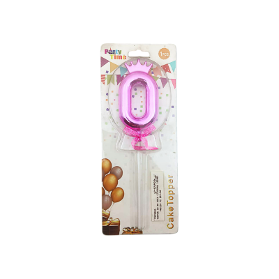 TOPPER 3D NO.0 ROSA C/CORONA 102065/101001