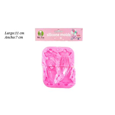 MOLDE SILICON ROPA P/ BEBE COL 661682750