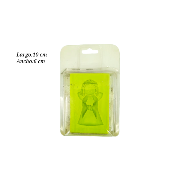 MOLDE SILICON PUSH ANGELITO ALEGRIA