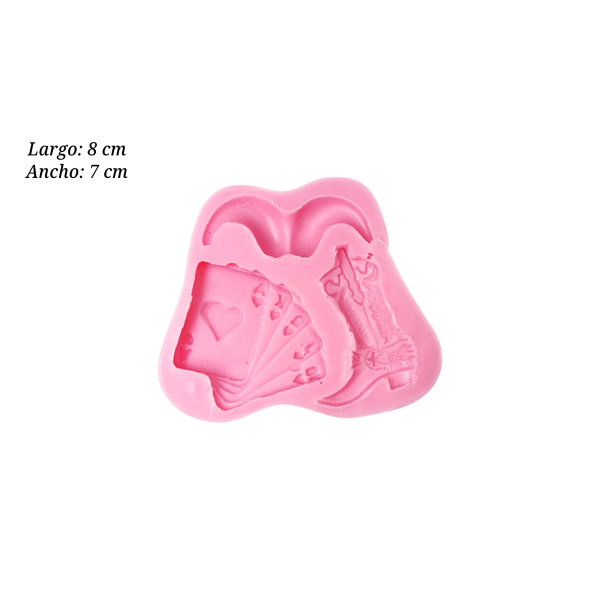MOLDE SILICON KIT VAQUERO MSC1244 CHERRY