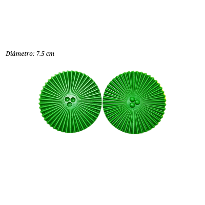 MOLDE SILICON 4-1232 VERDE HOJA PELTADA CH